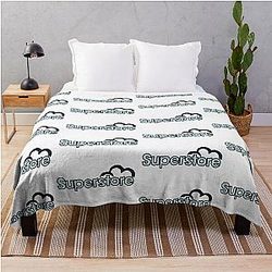 Superstore logo throw blanket