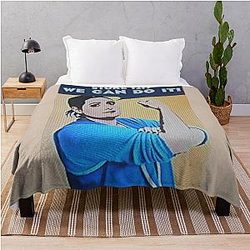 Dina's store TV show steps challenge episode throw blanket