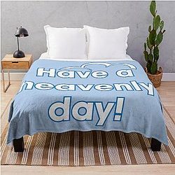Superstore Slogan Throw Blanket