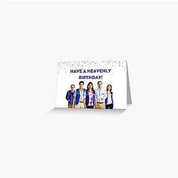 Superstore TV Series Cloud 9 Store Number 1217 Funny Birthday Card Sticker Packs Gift Present Ideas Greeting Card