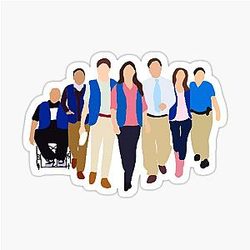 Superstore Cast Stickers