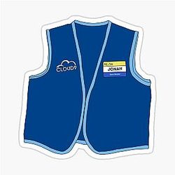 Superstore Team Vest Sticker