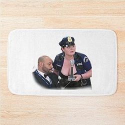 Garrett and Dina's Halloween Bath Mat