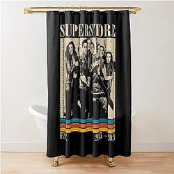 Retro Superstore Series Shower Curtain -> Retro Superstore Series Curtain
