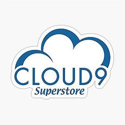 Cloud 9 Superstore Sticker
