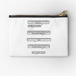 Superstore funny quotes Zipper Pouch