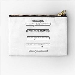 Superstore funny quotes wholesale zipper pouch