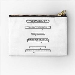 Superstore funny quotes Zipper Pouch