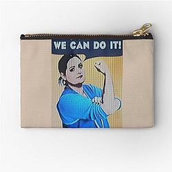 Dina Superstore TV Show Steps Challenge Episode Zipper Pouch
