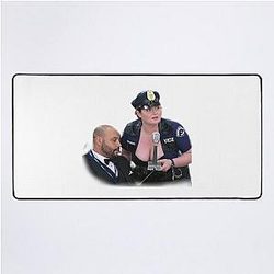 Superstore Garrett and Dina Halloween Desk Mat