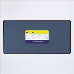 Superstore Nametag Desk Mat