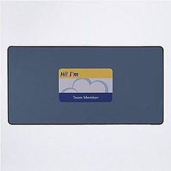 Superstore Nametag Desk Mat