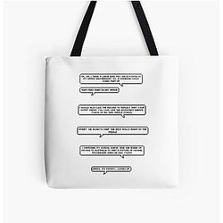 Superstore Funny Quotes All-Over Print Tote Bag