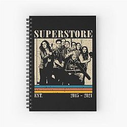 Retro Superstore Series Spiral Notebook