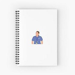 Dina from Superstore Spiral Notebook