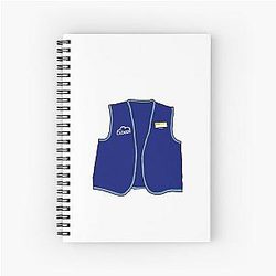 Cloud 9 Superstore Vest Spiral Notebook