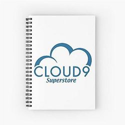 Cloud 9 Superstore Spiral Notebook