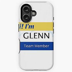 superstore name tag iPhone tough case