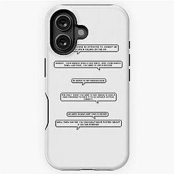 Superstore Funny Quotes iPhone Case