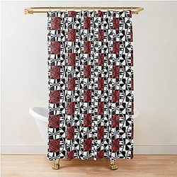 Floor from Suspiria Shower Curtain 1977