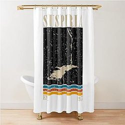 Retro Suspiria Shower Curtain