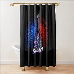 Suspiria in Technicolor Art Shower Curtain