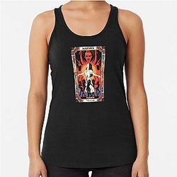 Suspiria Tarot Card Racerback Tank Top