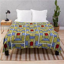 Stained Window in Suspiria Throw Blanket becomes 

Stained Window Suspiria Throw Blanket