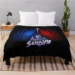 Suspiria Technicolor Art Throw Blanket