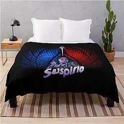 Suspiria Technicolor Art Throw Blanket