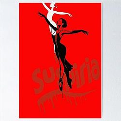 Suspiria Ballet Horror Classic Giallo Vintage T-Shirt Poster