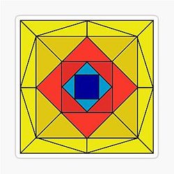 Suspiria Stained Glass Sticker