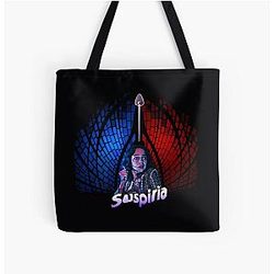 Suspiria Technicolor Art All Over Tote Bag