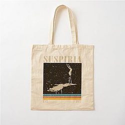 Retro Suspiria Cotton Tote Bag
