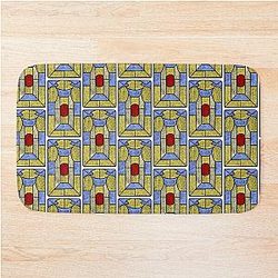 Stained Window in Suspiria Bath Mat