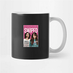 Swiped stars Lily James as the founder of Bumble Swiped Mugs