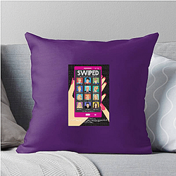 Swiped is based on the true story of Whitney Wolfe Herd Swiped Pillows Cover