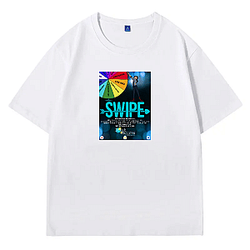 Swiped centers on a woman creating a female focused dating platform Swiped T-Shirts