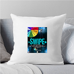 Swiped centers on a woman creating a female focused dating platform Swiped Pillows Cover