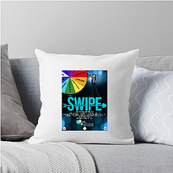 Swiped centers on a woman creating a female focused dating platform Swiped Pillows Cover