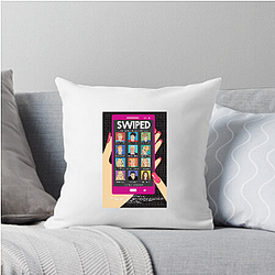 Swiped is based on the true story of Whitney Wolfe Herd Swiped Pillows Cover