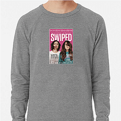 Swiped stars Lily James as the founder of Bumble Swiped Sweatshirts