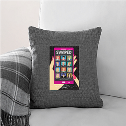 Swiped is based on the true story of Whitney Wolfe Herd Swiped Pillows Cover