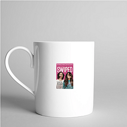 Swiped stars Lily James as the founder of Bumble Swiped Mugs