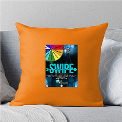 Swiped centers on a woman creating a female focused dating platform Swiped Pillows Cover