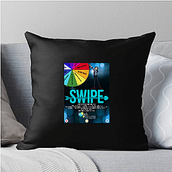 Swiped centers on a woman creating a female focused dating platform Swiped Pillows Cover