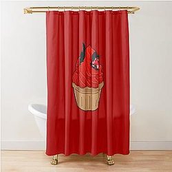 Sylus Cupcake Shower Curtain