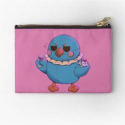 Sly Cooper Blue Crow Plushie - Love and Deep Space Fanart Zipper Pouch