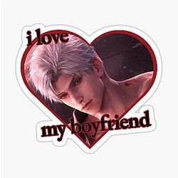 Love & Deepspace - Sylus - Otome Game - LADS - Qin Che Sticker - I Love Sylus