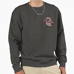 Sylus Snowfield Crow Pelushie - Love in Deep Space Fanart Pullover Sweatshirt